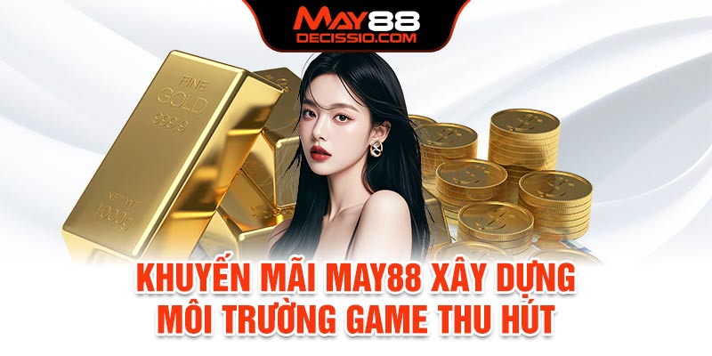 Khuyến mãi May88 xây dựng môi trường game thu hút